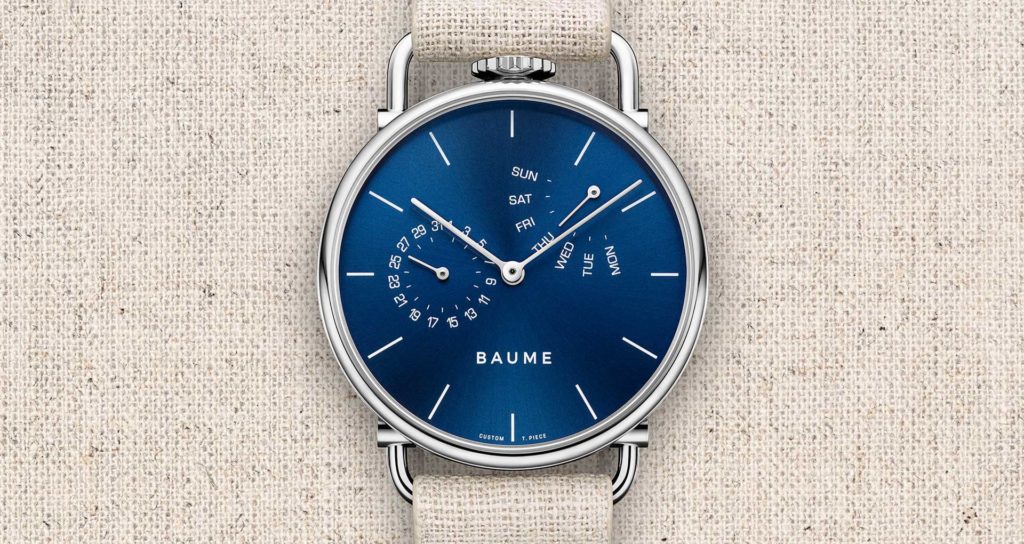 BAUME Custom Timepiece Natural Linen Material