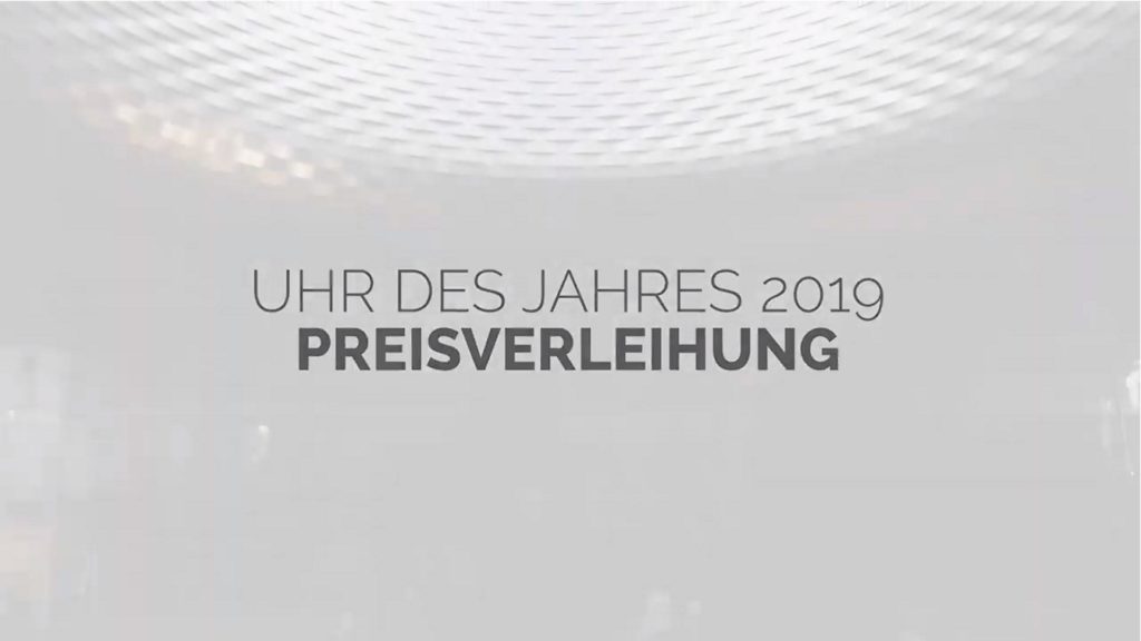 Uhr des Jahres Preisverleihung