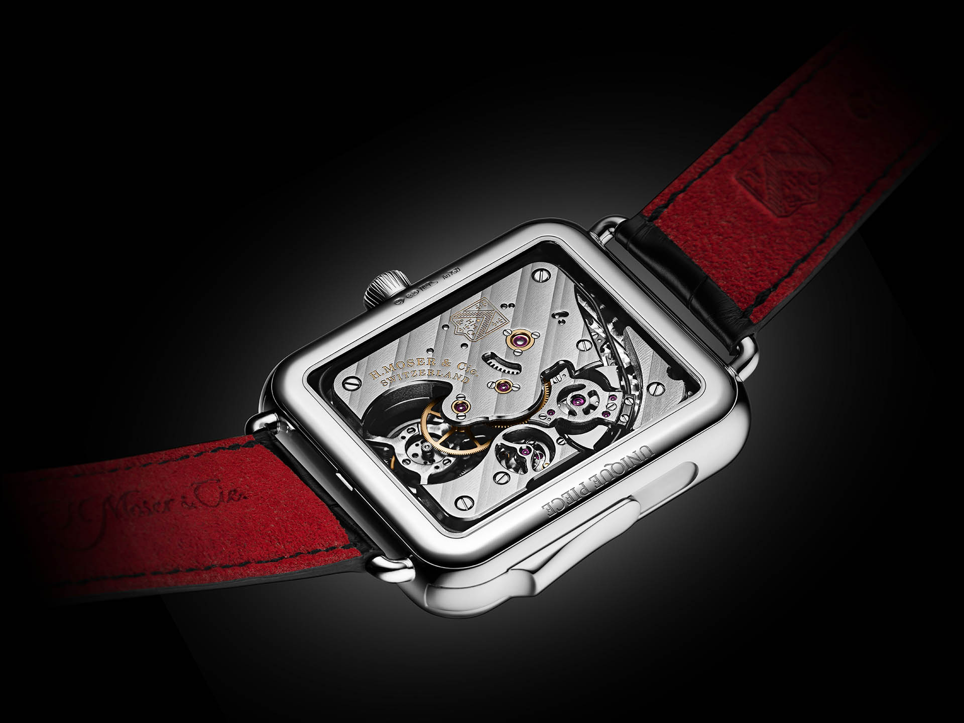 Uhrwerk der Swiss Alp Watch Concept Black