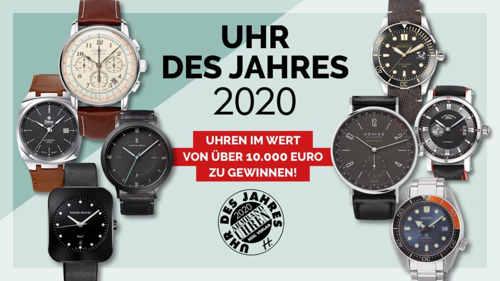 Armbanduhren Uhr des Jahres 2020