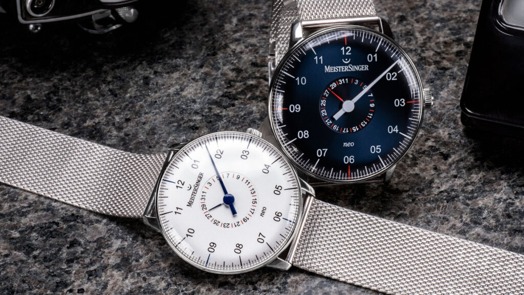 Meistersinger Neo Zeigerdatum 12