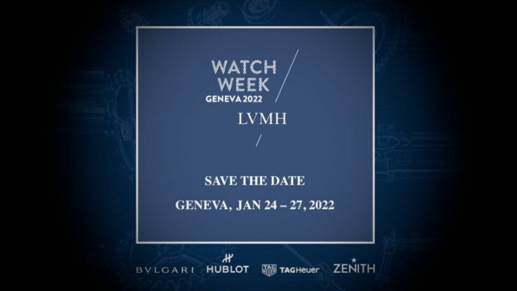 LVMH Watch Week Geneva