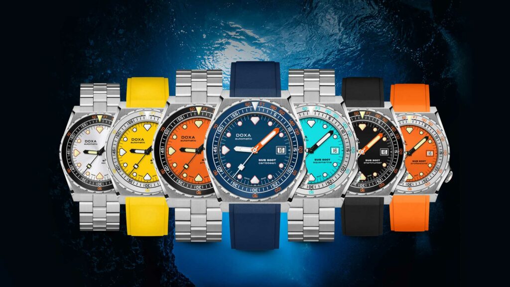 DoxaSub600T-Uhr des Monats März 2022 auf Armbanduhren
