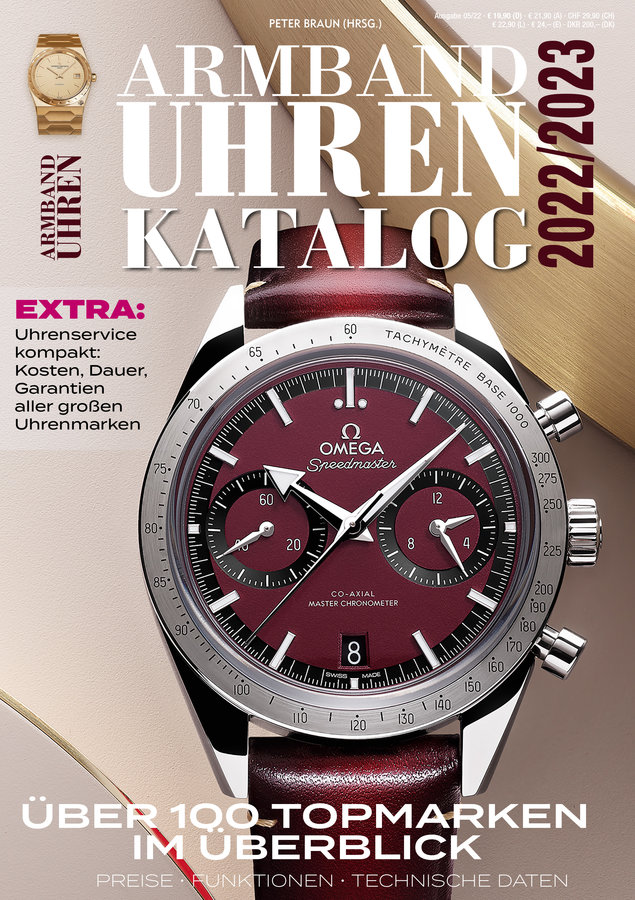 Armbanduhren Katalog 2022 2023 Cover