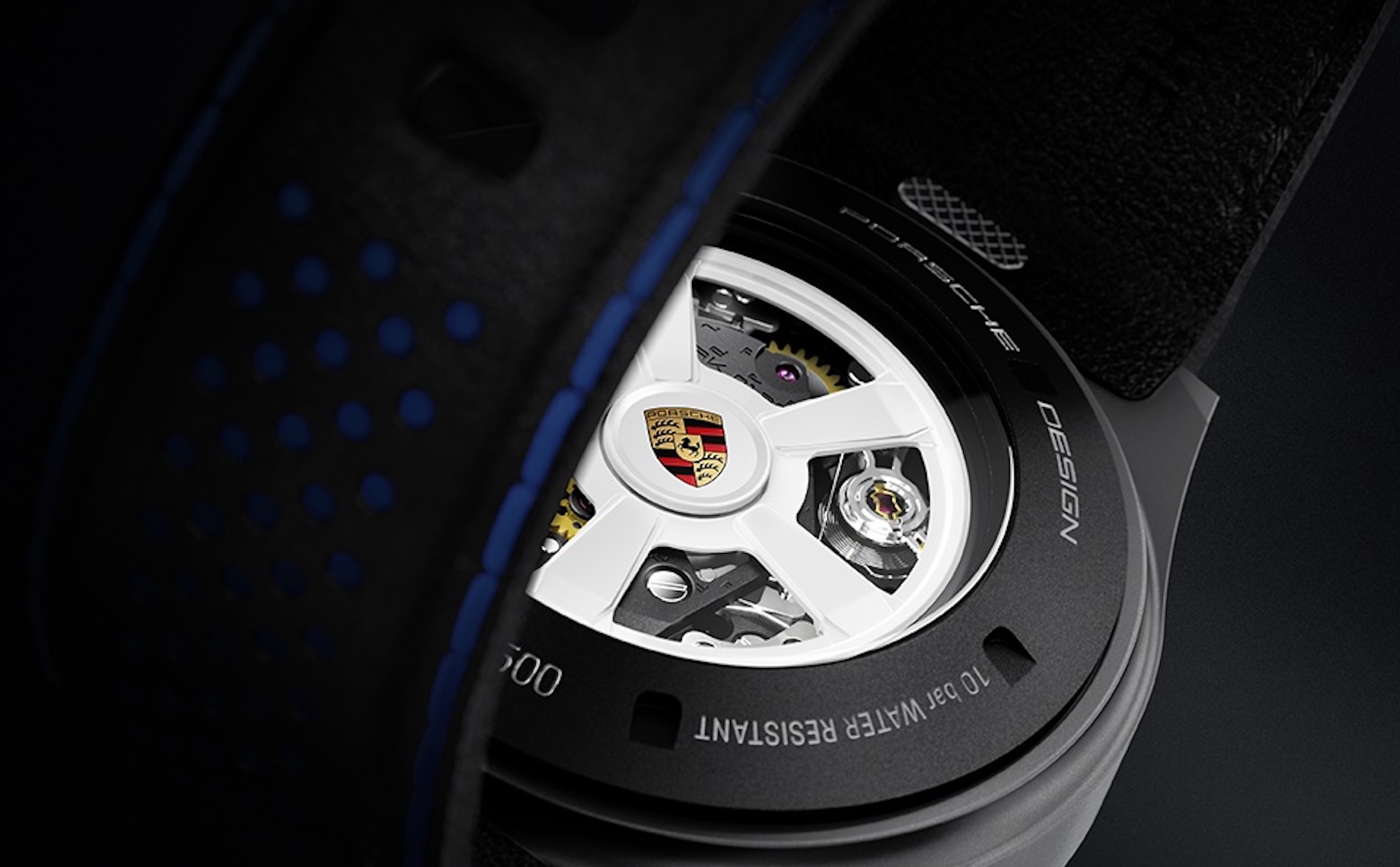 Porsche Design Chronograph 1 – 911 Dakar Rallye Design Edition Werkansicht