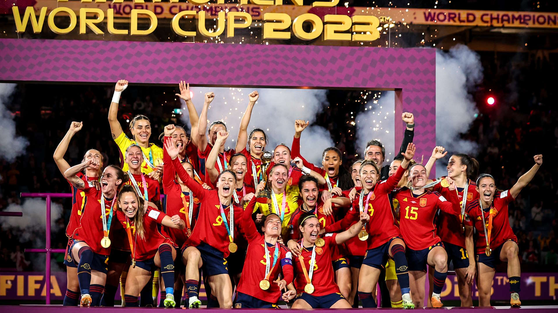 Beim FIFA Women's World Cup in Australien und Neuseeland waren 2023 die spanischen Frauen siegreich.