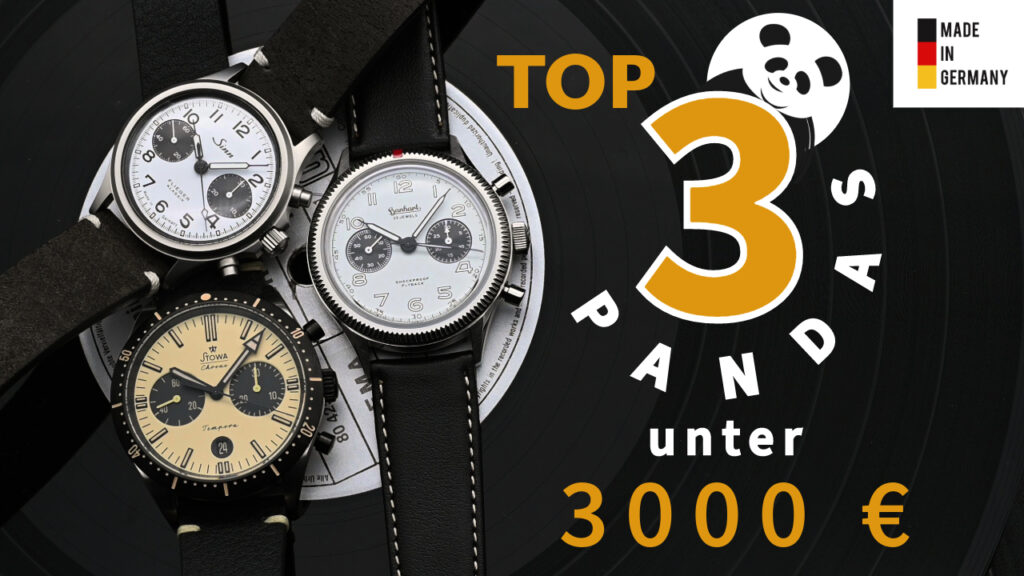 Top 3 Panda-Chronographen unter 3000