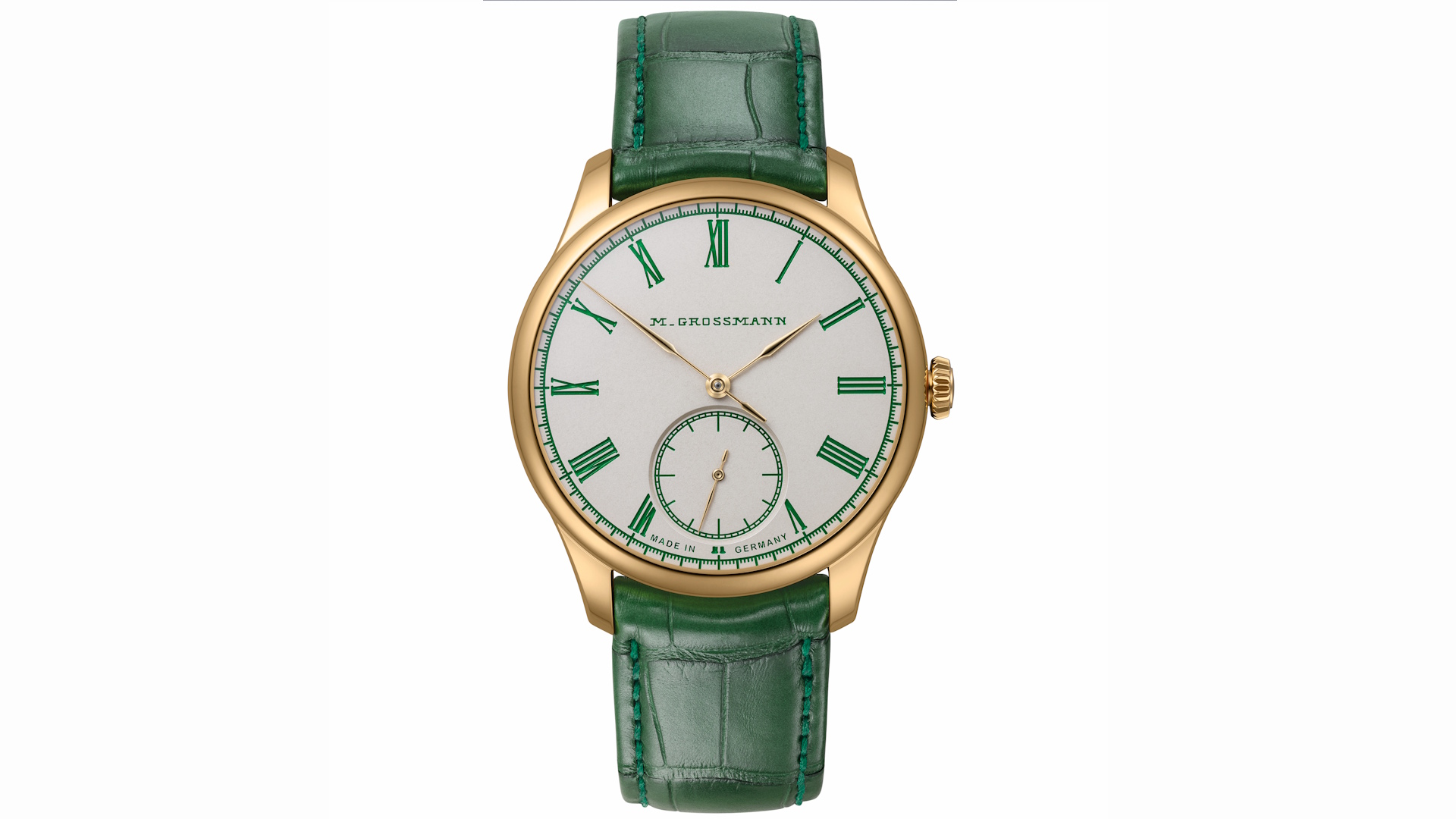 Frisches Grün zum Jubiläum: Die dritte Sonderedition zum 200. Geburtstag von Moritz Grossmann kombiniert das Modell Tefnut mit einer neuen Farbe