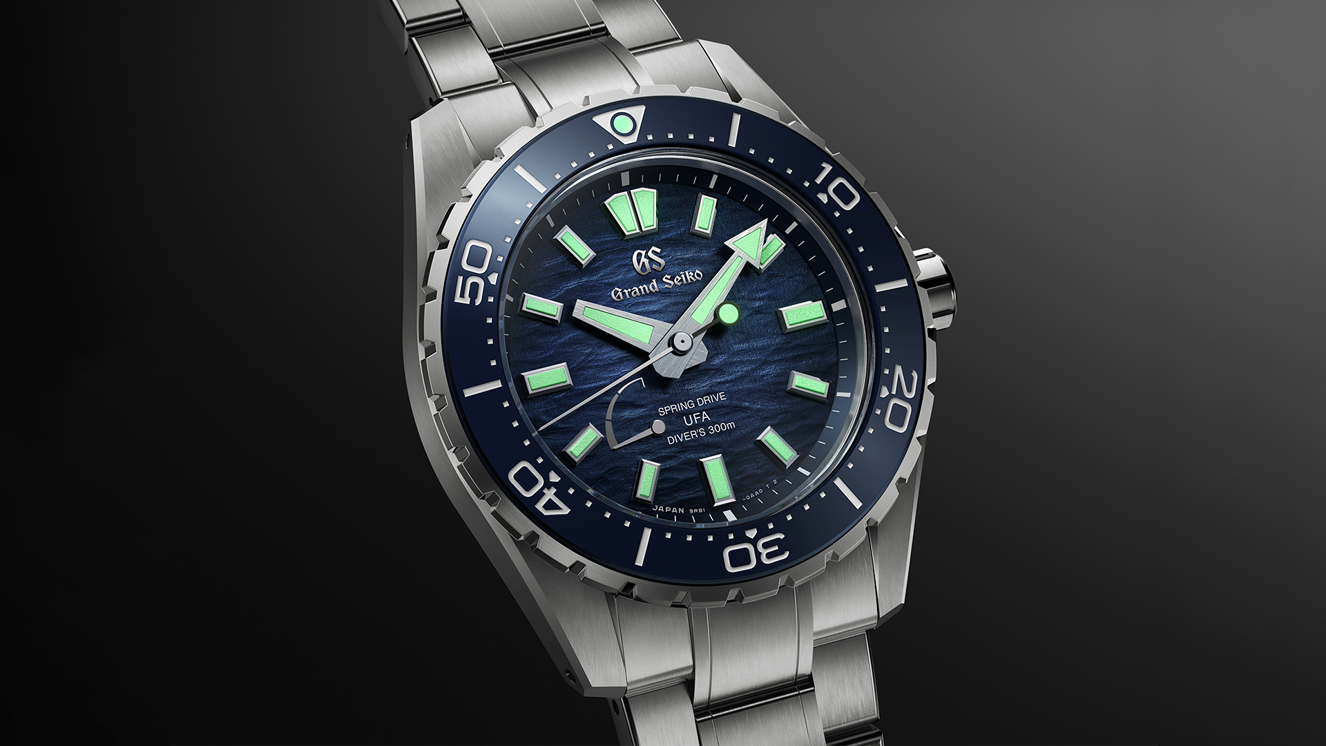 Grand Seiko Ushio 300 Diver LumeShot und Details