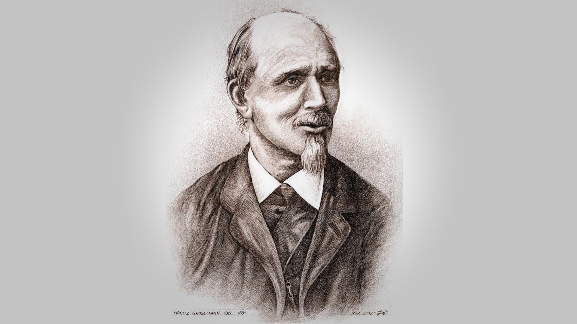 Moritz Grossmann wurde vor 200 Jahren, am 27. März 2026, geboren.