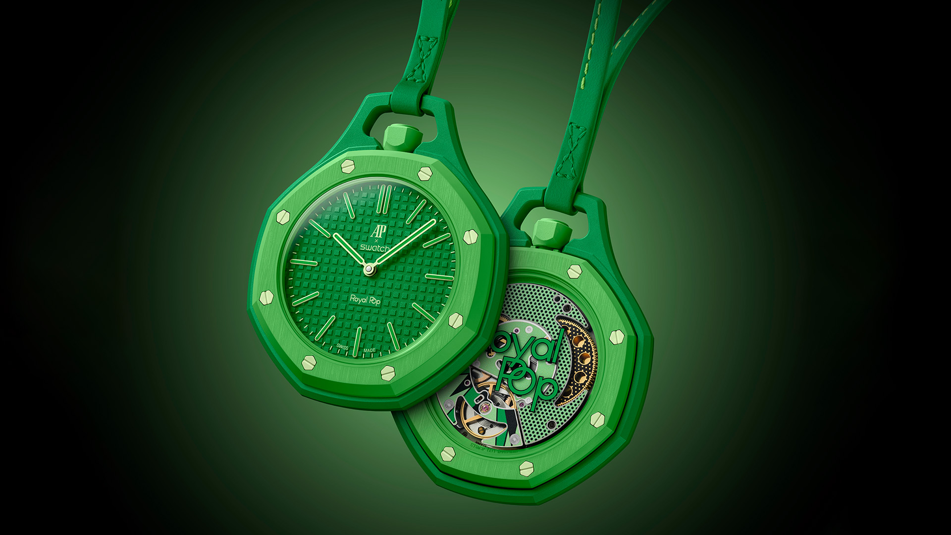 AP x Swatch Royal Pop Taschenuhr in verschiedenen Varianten (2)