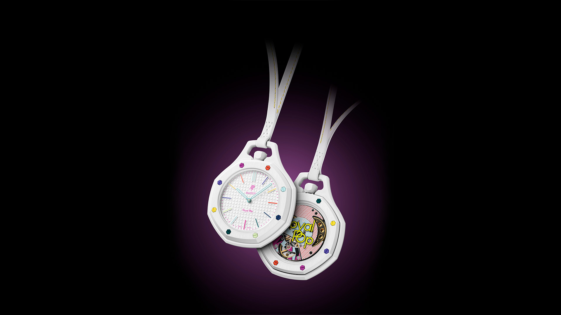 AP x Swatch Royal Pop Taschenuhr in verschiedenen Varianten (3)