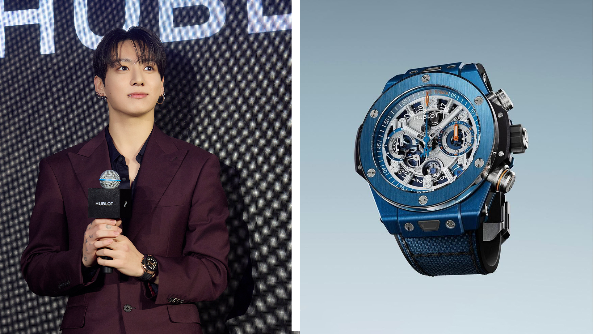 Jungkook trägt Hublot