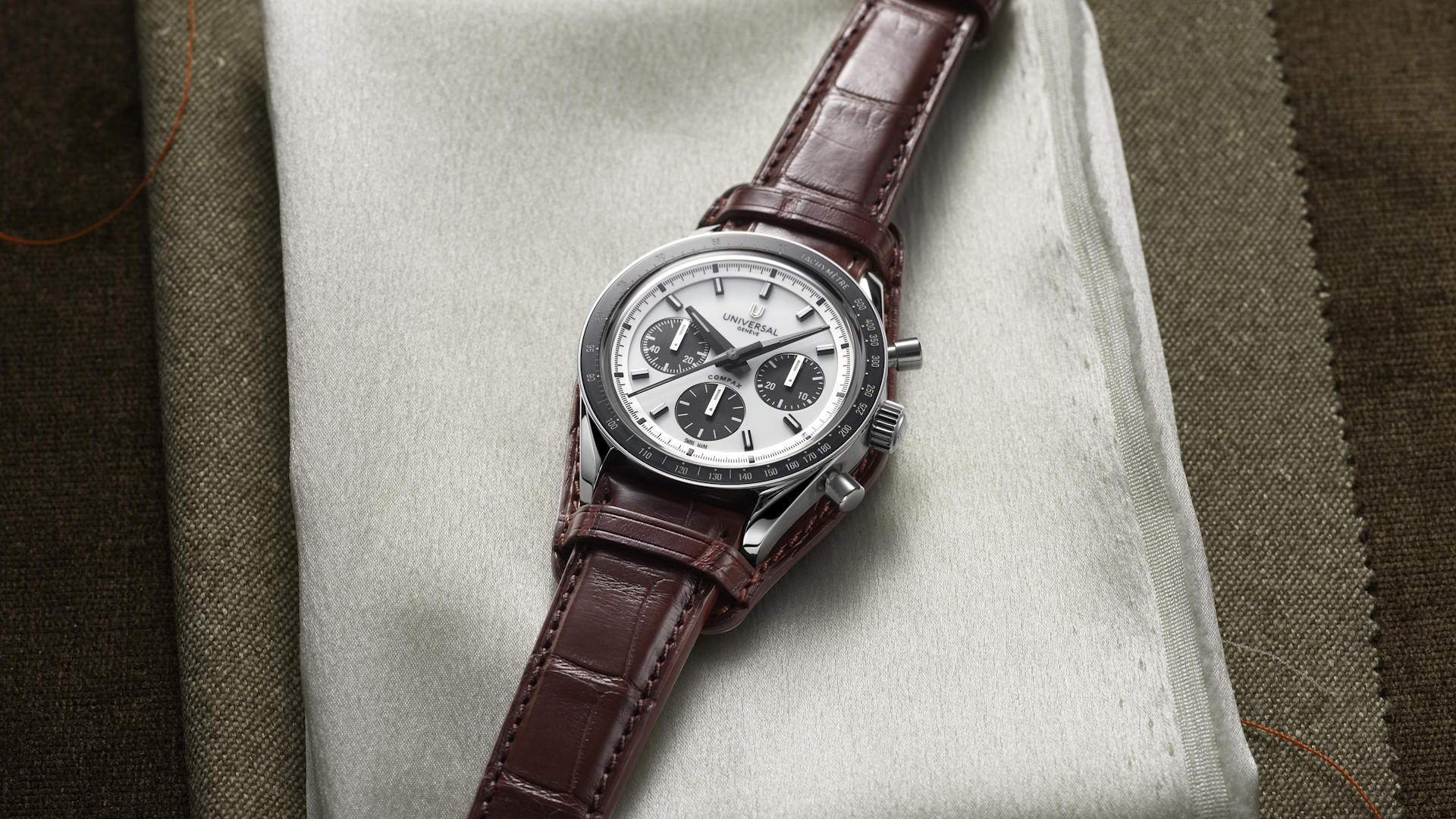 Chronograph aus der Compax-Kollektion von Universal Genève.