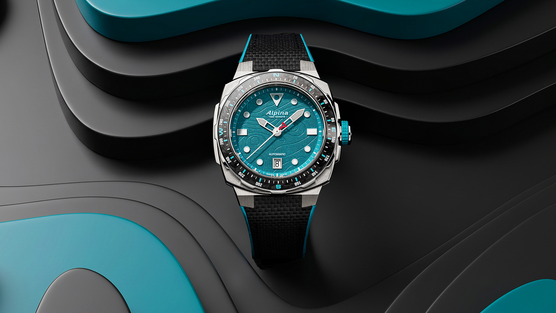 Kurs Karibik: Alpina widmet das limitierte Automatikmodell Seastrong Diver Extreme Automatic Route du Rhum der gleichnamigen Hochseeregatta.
