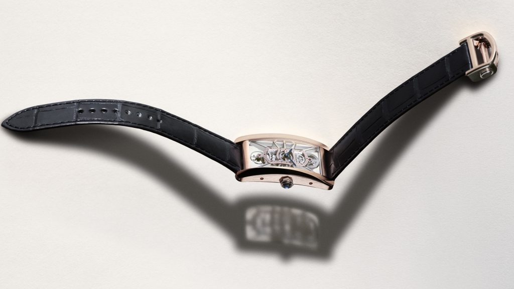 Cartier Tank Americaine Squelette Gold
