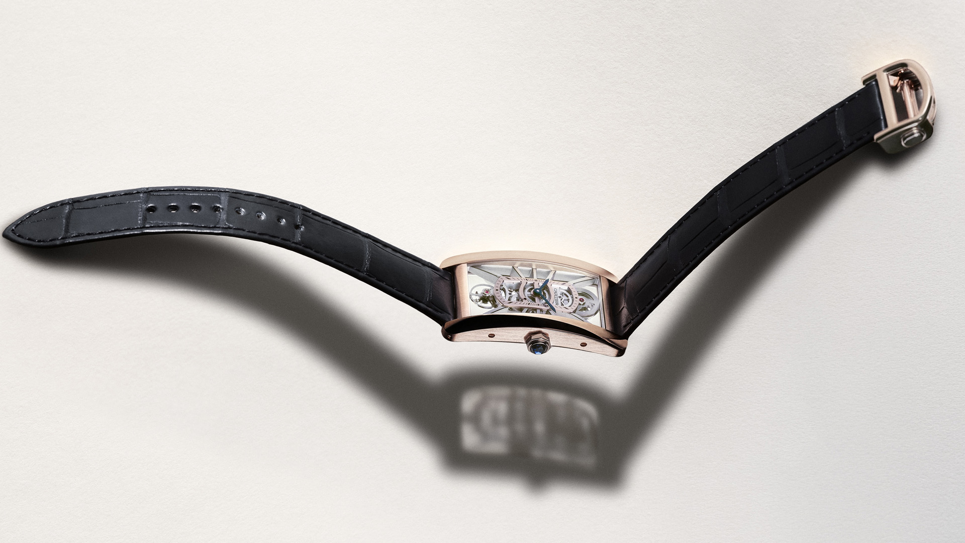 Cartier Tank Americaine Squelette Gold
