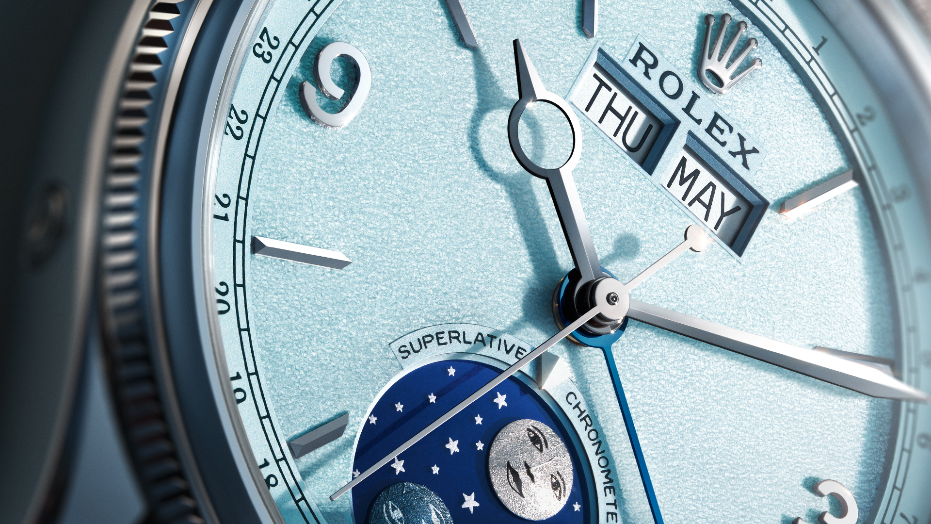 Platinvariante der Rolex Perpatual Padellone