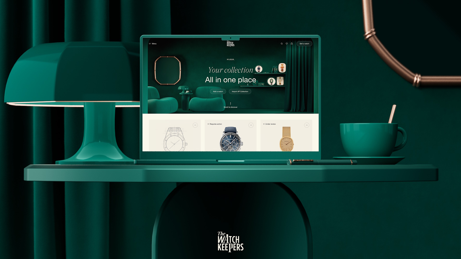 Virtuelle Räume statt klassischem Online-Shop: Digitale Avatare realer Mitarbeiter begleiten die Besucher durch das Angebot von «The Watch Keepers».