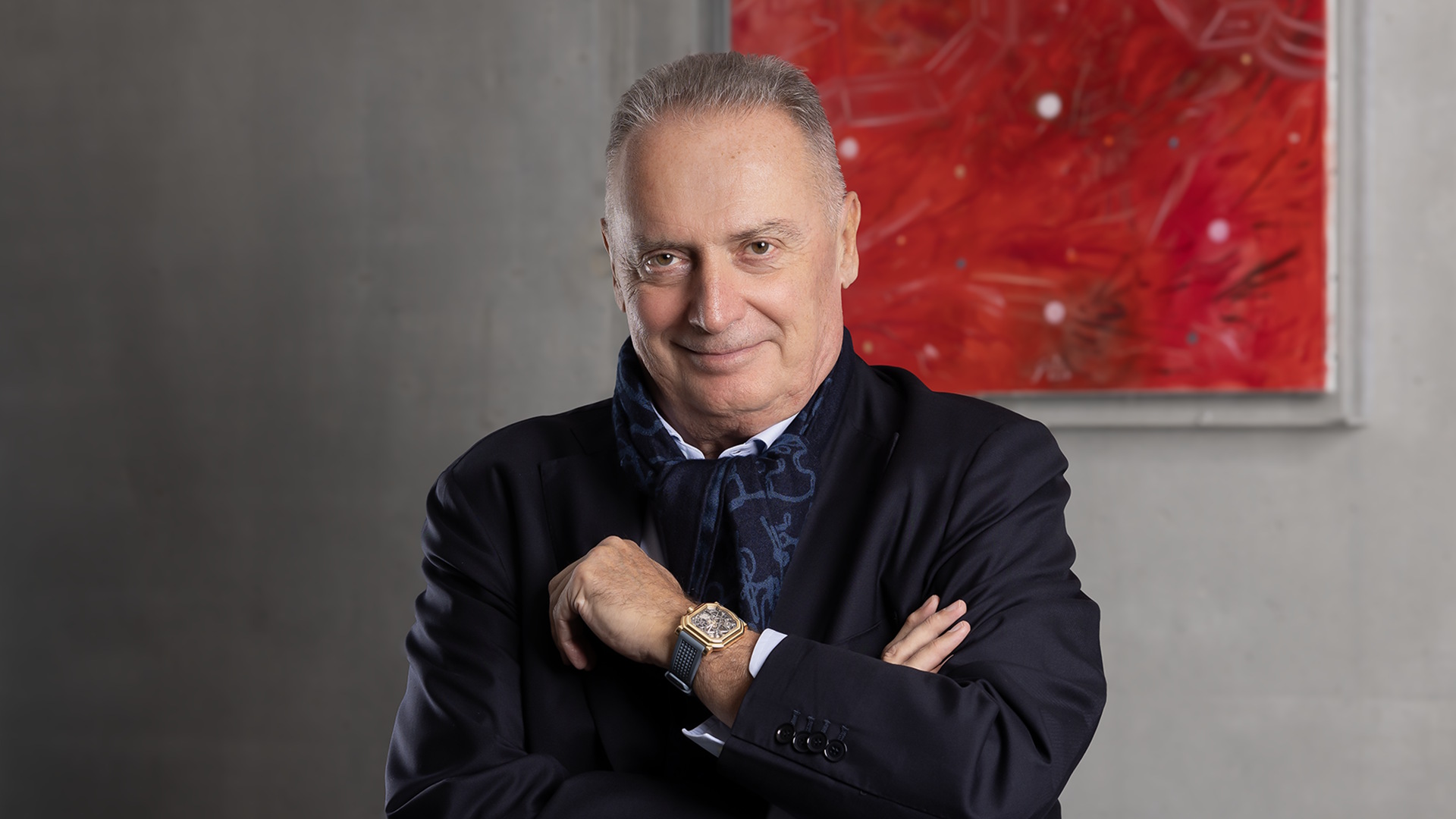 Franco Ziviani Chairman der Uhrenmarke Gerald Charles.