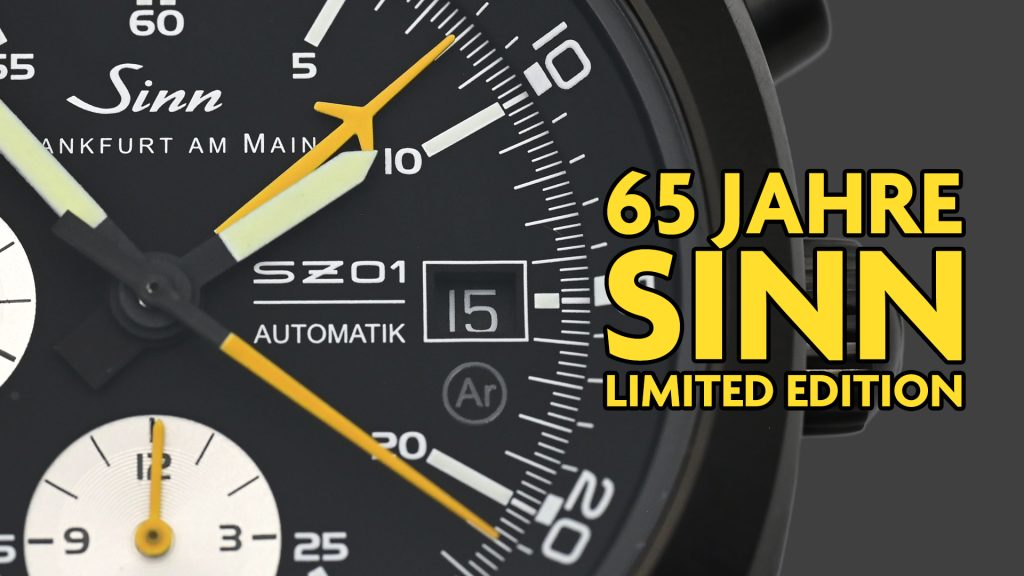 Sinn 140 A S Jubiläum Neuer Chronograph